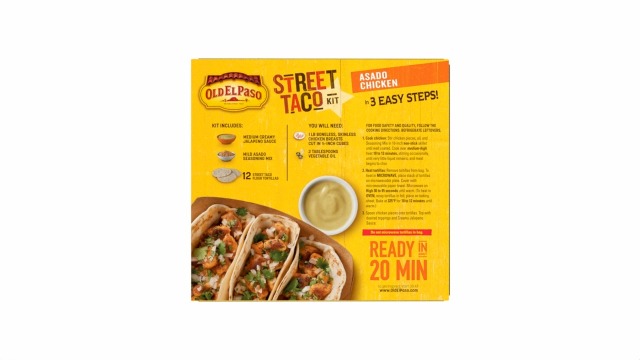 Amazon.com : Old El Paso Street Taco Kit, Asado Chicken, 11.3oz